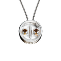 Colar "Daruma" Andaluzita
