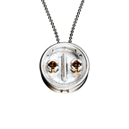 Colar "Daruma" Andaluzita