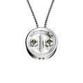 Colar "Daruma" Peridoto