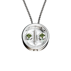 Colar "Daruma" Peridoto