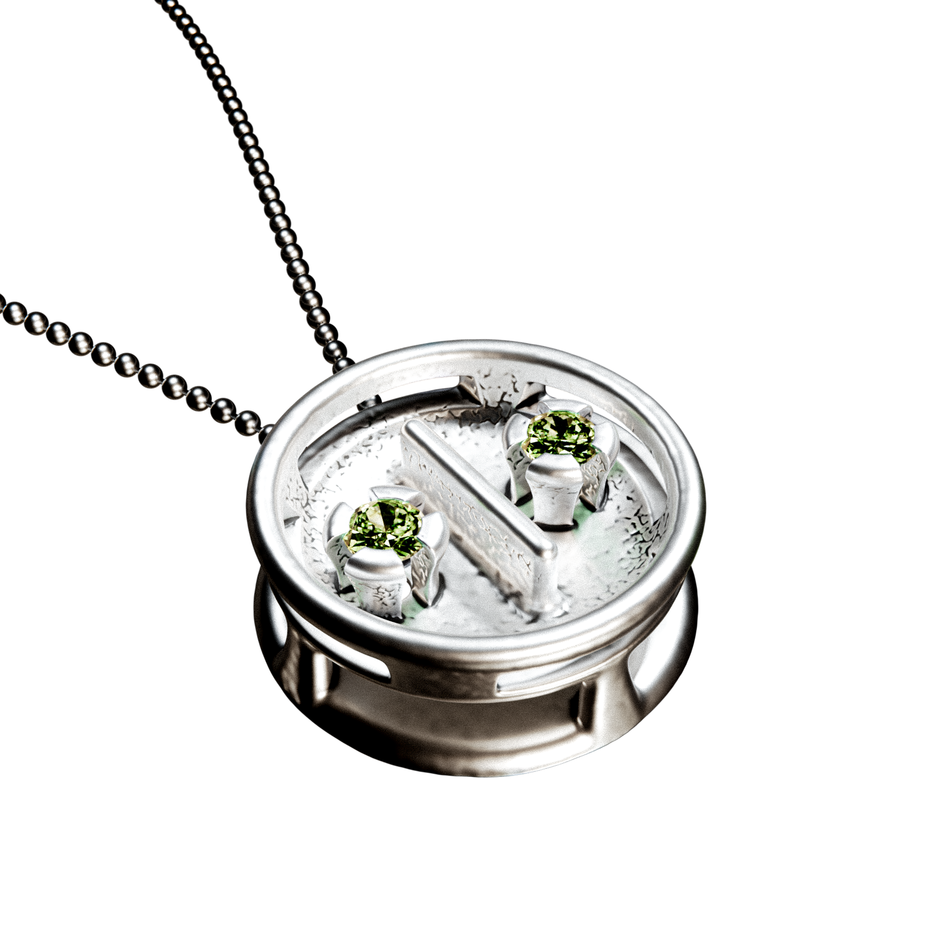 Colar "Daruma" Peridoto