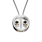 Colar "Daruma" Andaluzita