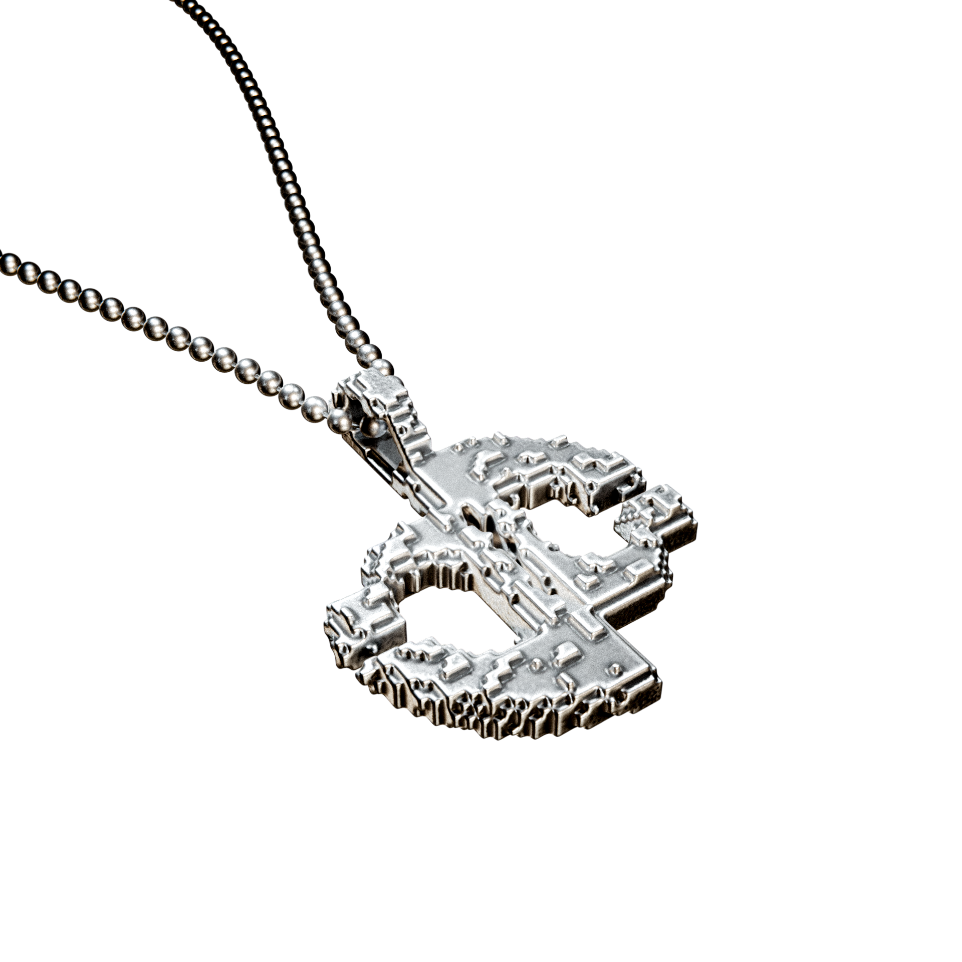 Pingente "Hanko" Pixel